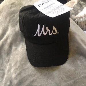 Dalix black Mrs. Hat! New with tags.